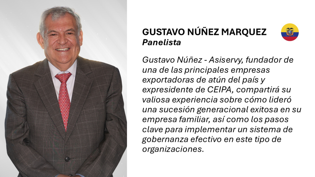 Gustavo Núñez, ex presidente de ceipa